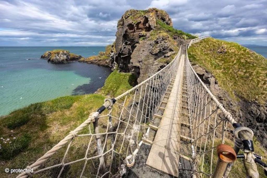 Mcconaghys Glenside Farmhouse Whitepark Bay Ballintoy Eksteriør billede